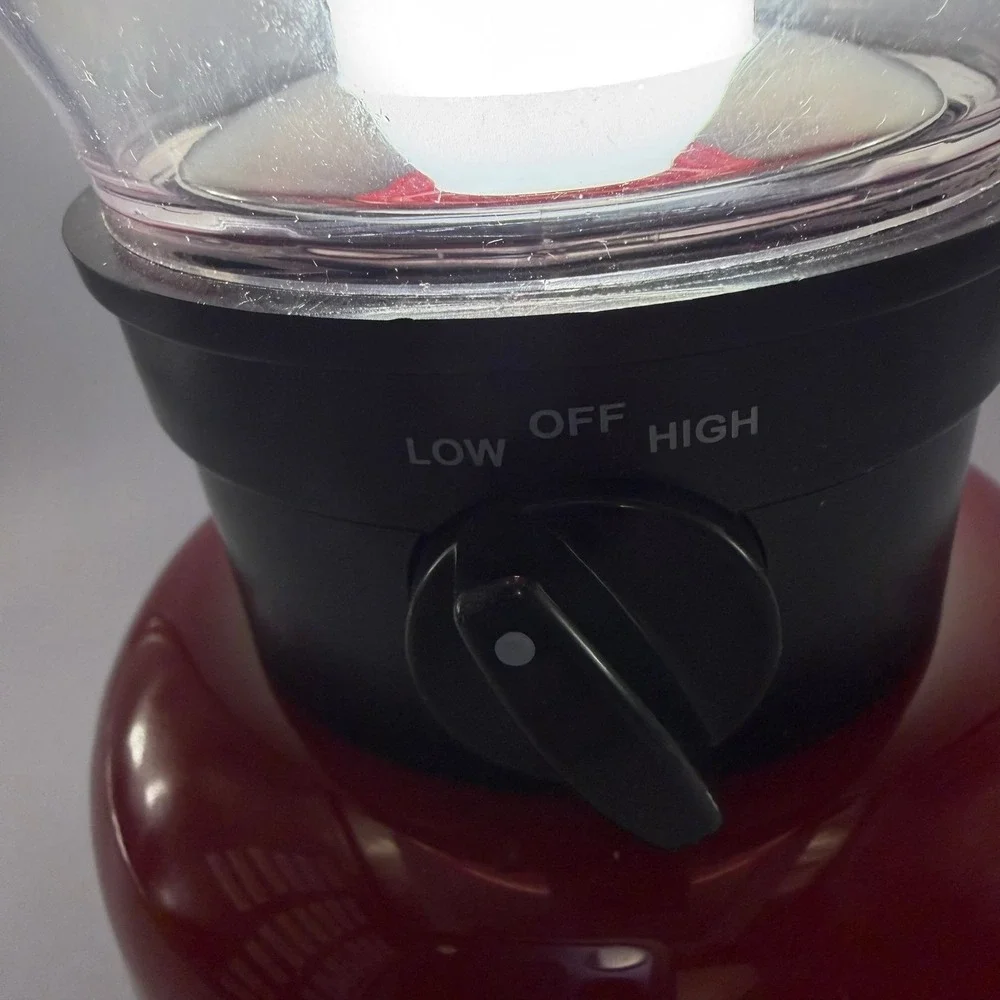 Coleman 4D Classic LED Lantern 400 Lumens Red Battery Powered Camping Light